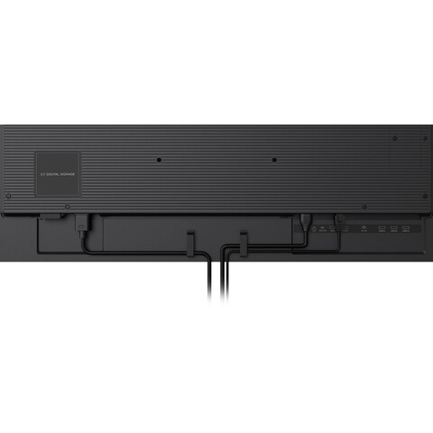 43" UHD 24/7, Vivid-Bright, Haze 1% 800cd/m², IPS panel, Portrait Support, Removable WiFi, Android and iiSignage²