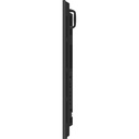 75" UHD 24/7, Haze 25% 500cd/m², DLED IPS panel, Portrait Support, WiFi, Android and iiSignage²