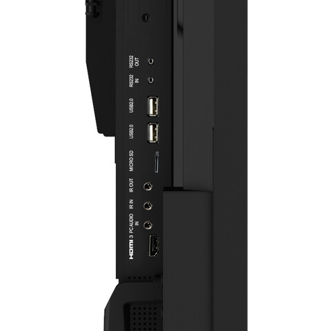 98" UHD 24/7, Haze 25% 500cd/m², IPS panel, Portrait Support, WiFi, Android and iiSignage²