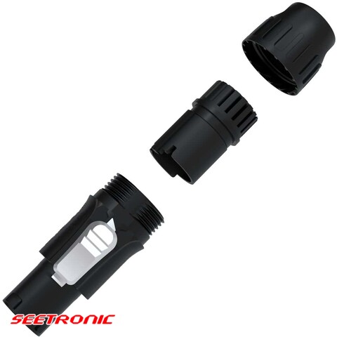 IP65 power female plug (Single Packaging)