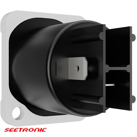Indoor power-out socket, solder terminal (Single Packaging)