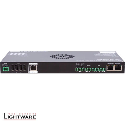 UCX-2x1-TPX-TX20 - Taurus UCX 2x1 switcher with TPX transmitter, USB-C, HDMI 2.0 and USB 2.0 ports
