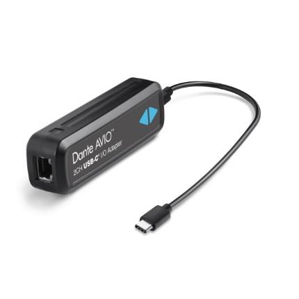 Dante AVIO USB-C IO Adapter 2x2