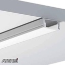 Alu-profile for 12mm tape, 17x9mm x 2m