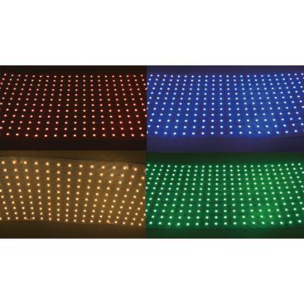LED Sheet, RGB+W6500K, 24V 90W, 288L/sht, 480x240mm