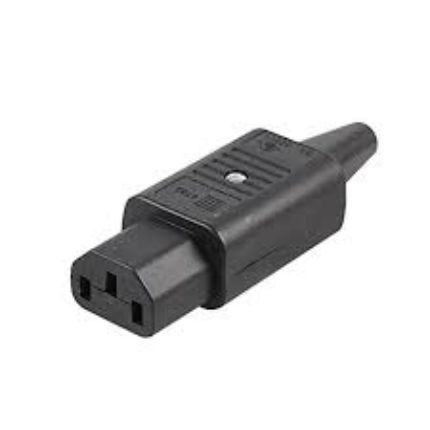 SCHURTER IEC MAINS CONNECTOR, C13 type, female