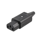 SCHURTER IEC MAINS CONNECTOR, C13 type, female