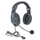 Headset - Electret Mic Dual ear XLR (F) 4 pin