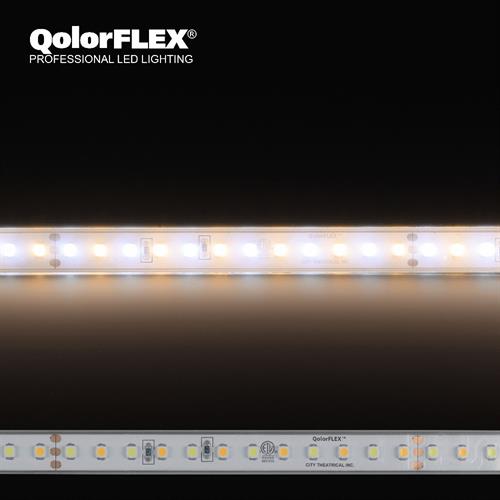 QolorFLEX LED Tape, 24V Outdoor, Adjustable White, 5m, 120Lpm, IP67