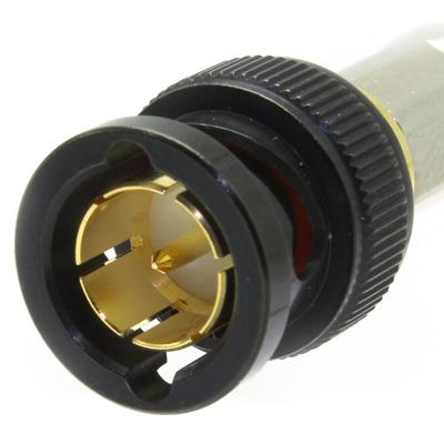 Ultra HD 12G BNC Straight Crimp/Crimp Plug