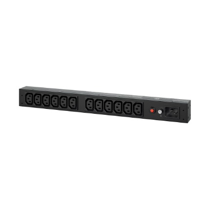 Rackmount PDU - 12x IEC C13 Outlets