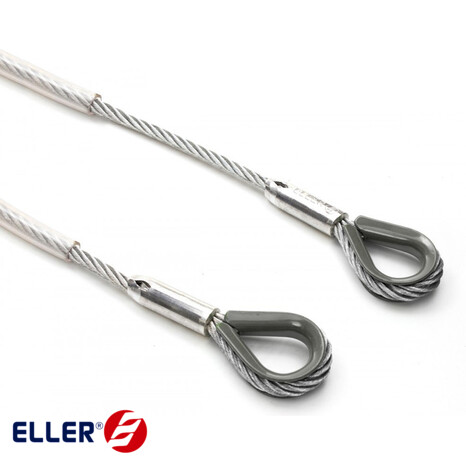 Steel Wire with Loop Ends and PVC Cover 1T WL 0,5m