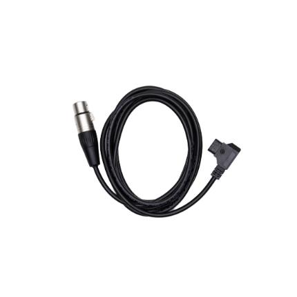 D-tap DC cable D-tap to XLR3 female