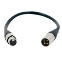 Converting cable XLR3 male to XLR4 female