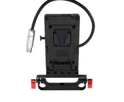 V-lock Plate Adapter for camera with 19mm rod Dtap output 12V/6A