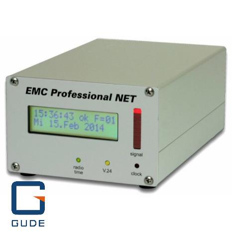 Time server with integrated radio clock