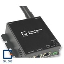 LAN temperature, humidity and air pressure sensor with PoE
