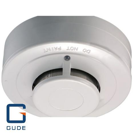 Optical smoke detector for devices with industrial clamp