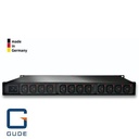 12-fold switched and outlet-metered PDU with IEC C13 Lock