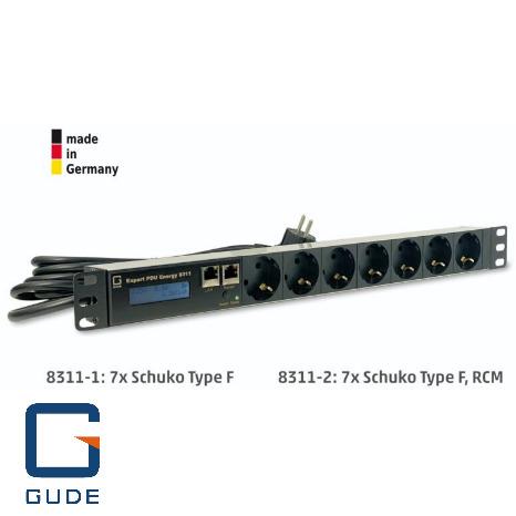 7-fold metered PDU