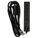 External wired remote control pad for touch monitor xx34 series