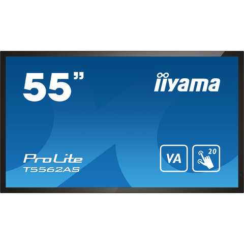 55" UHD 24/7, Portrait Support, PCAP 20pt Touch, Anti-glare, Android