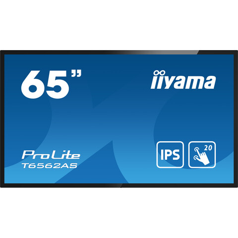 65" UHD 24/7, Portrait Support, PCAP 20pt Touch, Anti-glare, Android