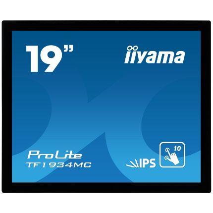 19" PCAP, Bezel Free 10P Touch, IPS, 1280x1024, VGA, HDMI, DisplayPort