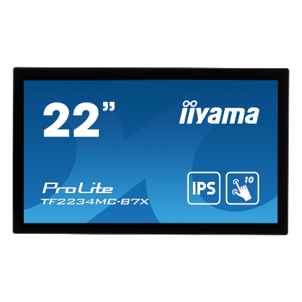21,5" PCAP Bezel Free 10P Touch with Anti-Fingerprint coating