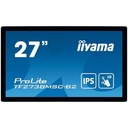 27" PCAP Bezel Free 10-Points Touch, 1920x1080, IPS panel, DVI
