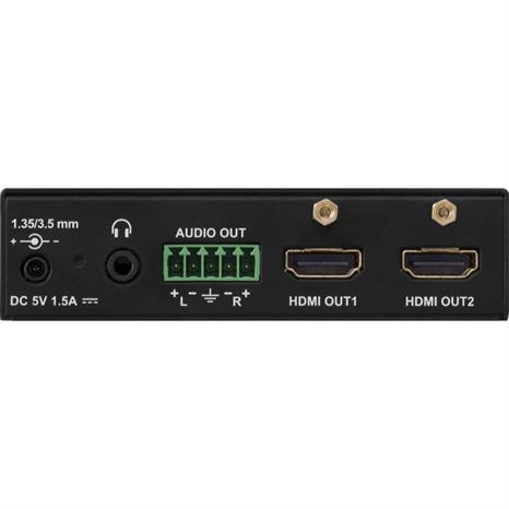 DA2HDMI-4K-Plus-A - HDMI Distribution Amplifier with Audio Embedder, De-Embedder and HDCP