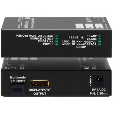 DP-OPT-RX100 - Fiber Optical DisplayPort Extender