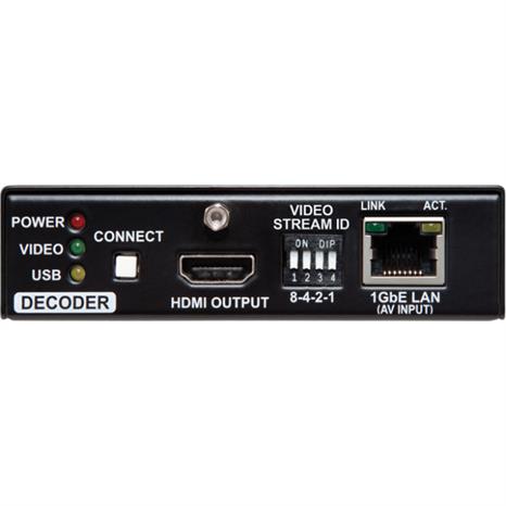 VINX-110-HDMI-DEC - AV Over IP Scaling Multimedia Extender with USB KVM, RS-232 and IR