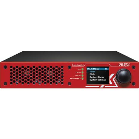 UBEX-Pro20-HDMI-F1x0 RED - Optical AV Over IP Video System for 10G Networks