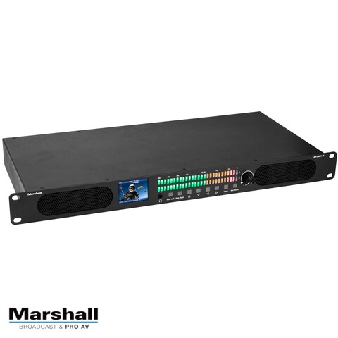 16-Channel Digital Audio Monitor with Live Video Preview
