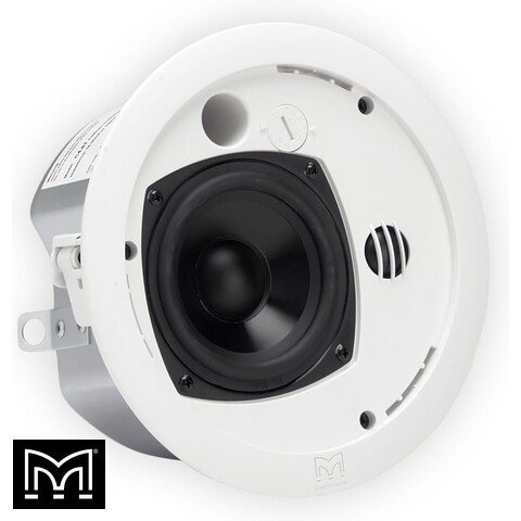 4" Passive Two-way Ceiling Speaker with Transformer