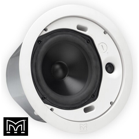 6,5" Passive Two-way Ceiling Speaker with Transformer