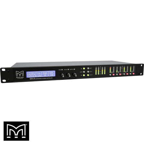 DX4.0 - 4-in/8-out Dante Enabled System Controller And Matrix With VU-NET Control