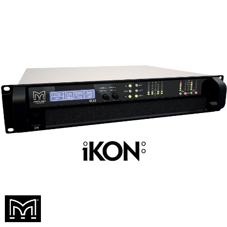 iKON iK42 - 4-channel 20,000W Class D Power Amplifier