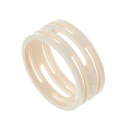 Hringur á XX seríu tengi Hvítur