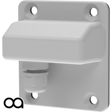 IP54 rated rear panel connector cover for Cuboid 3 to 6 - White
