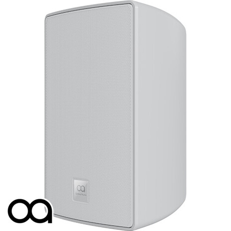 Cuboid 5TX - Two-way 5" loudspeaker with transformer - White