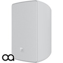 Cuboid 6TX - Two-way 6,5" loudspeaker with transformer - White