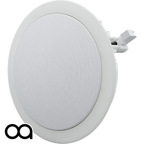Up 4O - Full-range open-backed 4" ceiling speaker - White