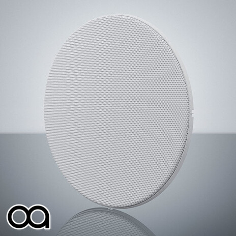 Bezel-less grille accessory for Up 3 and 4 loudspeakers - White