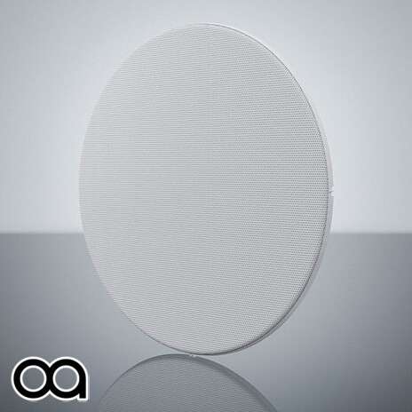 Bezel-less grille accessory for Up 6 loudspeakers - White
