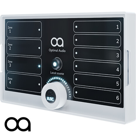 ZonePad 4 - 4 zone wall controller