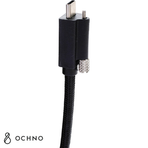 USB-C Cable, 10Gbps 100W, straight, black, 2m