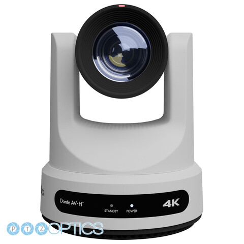 PTZ Link 4K Camera with 20x Optical Zoom - Dante AV-H/SDI/HDMI/USB/IP - White