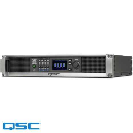 4 x 2000W Q-SYS Network Audio Amplifier with 70/100V Direct Drive mode